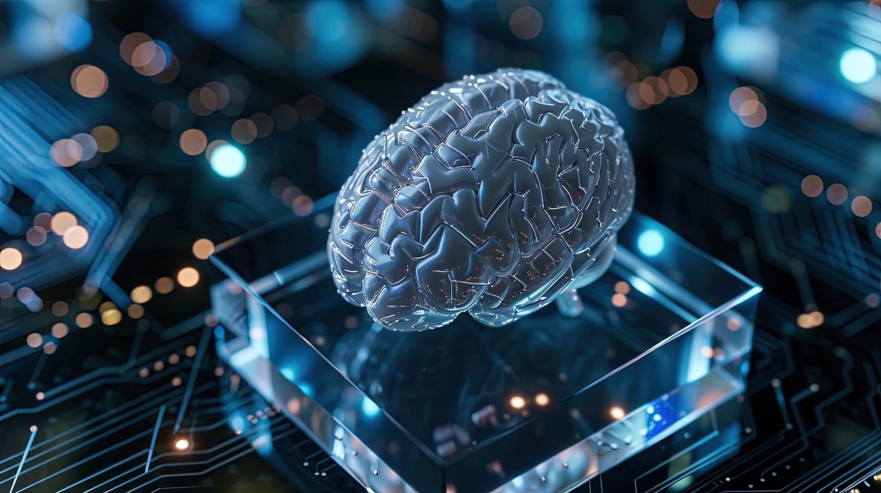 brain, artificial, intelligence, learning, machine, chip, technology, concept, ai generated